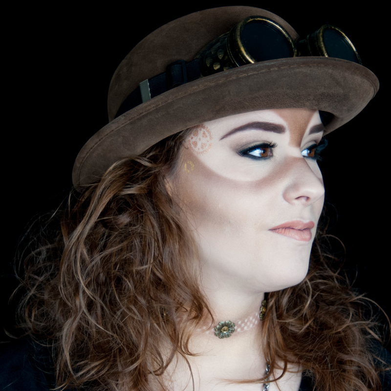 Steampunk MUA portfolioshoot