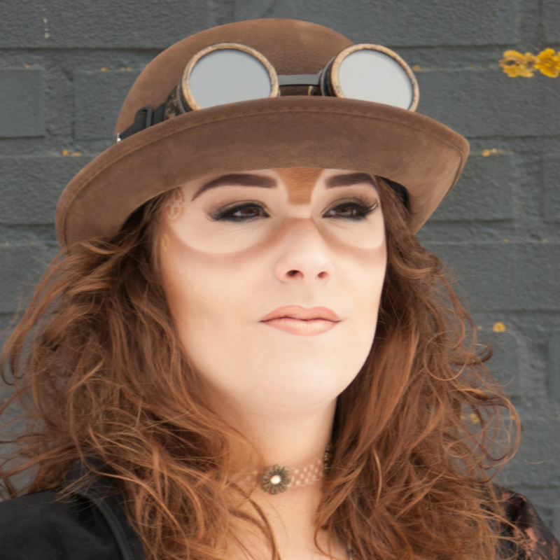 Steampunk MUA portfolioshoot