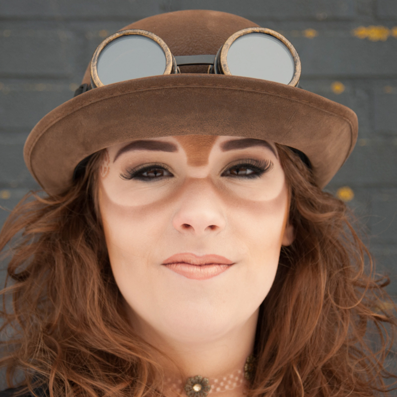Steampunk MUA portfolioshoot