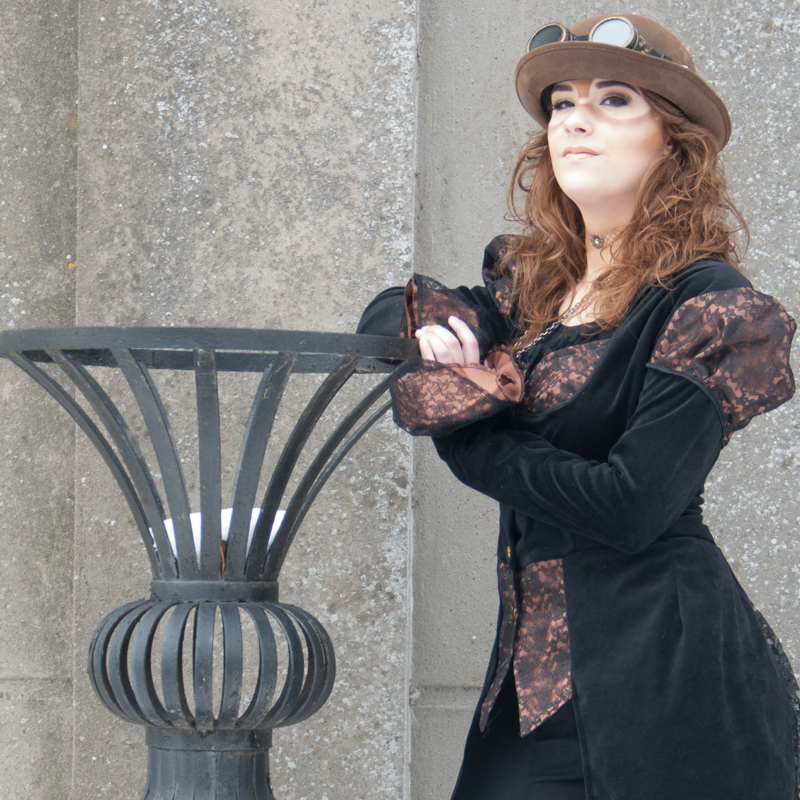 Steampunk MUA portfolioshoot