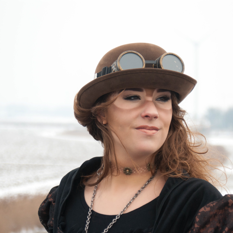 Steampunk MUA portfolioshoot