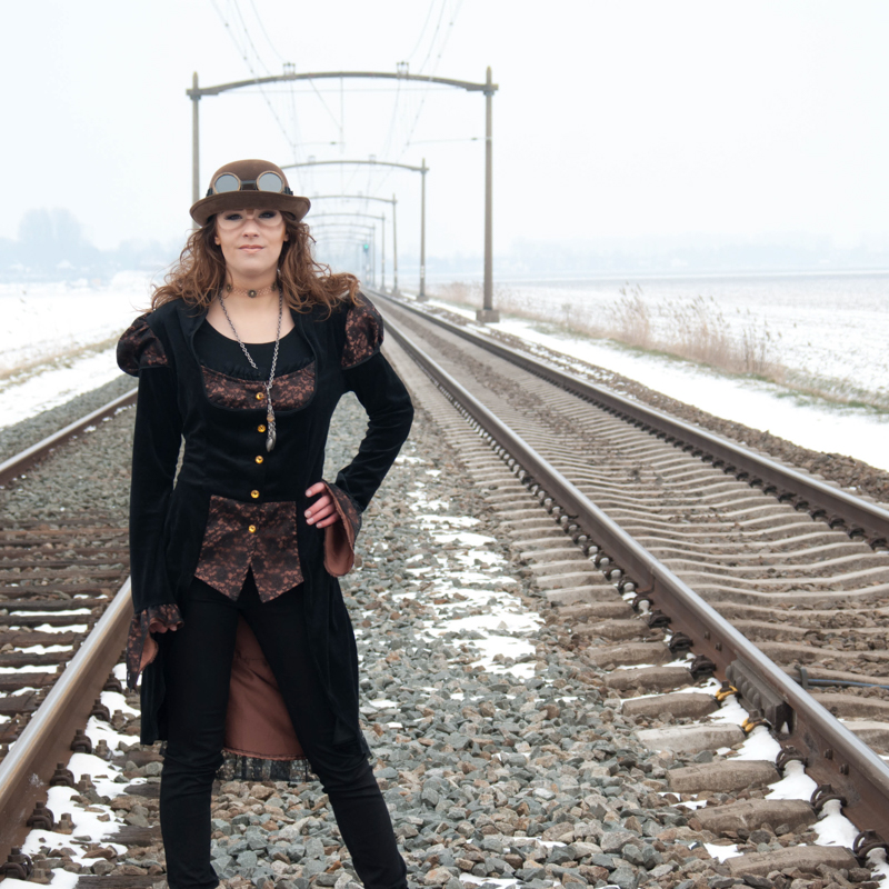 Steampunk MUA portfolioshoot