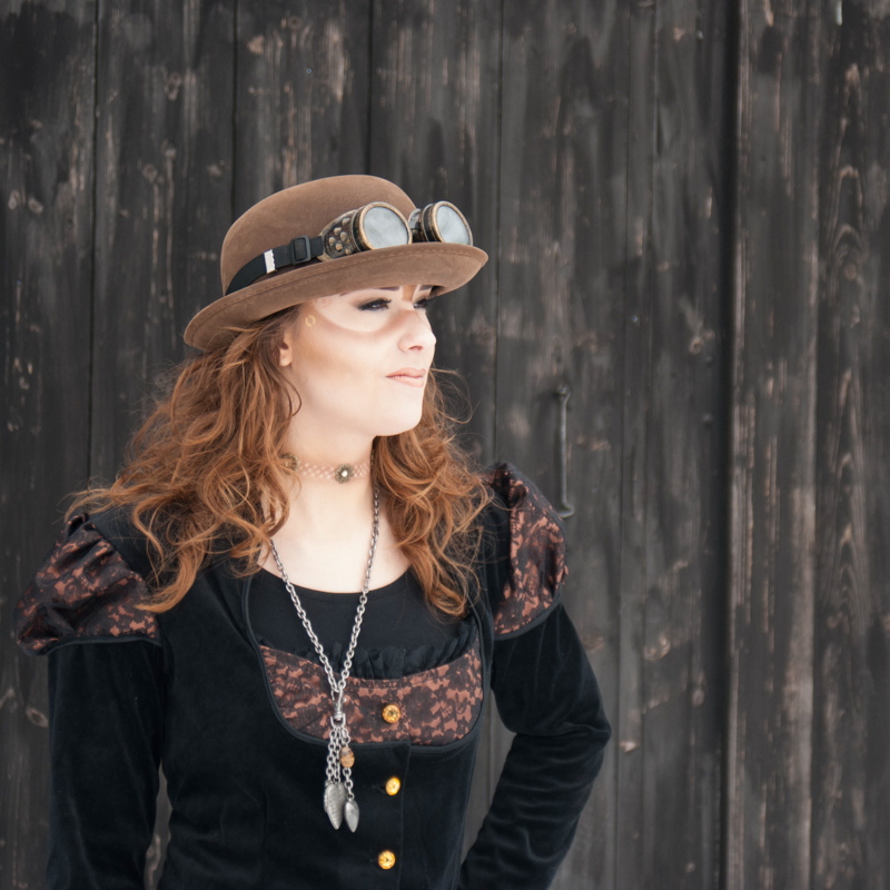 Steampunk MUA portfolioshoot