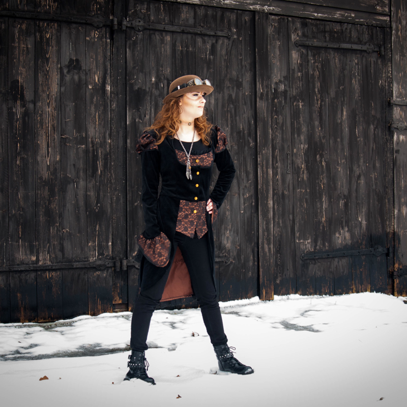 Steampunk MUA portfolioshoot