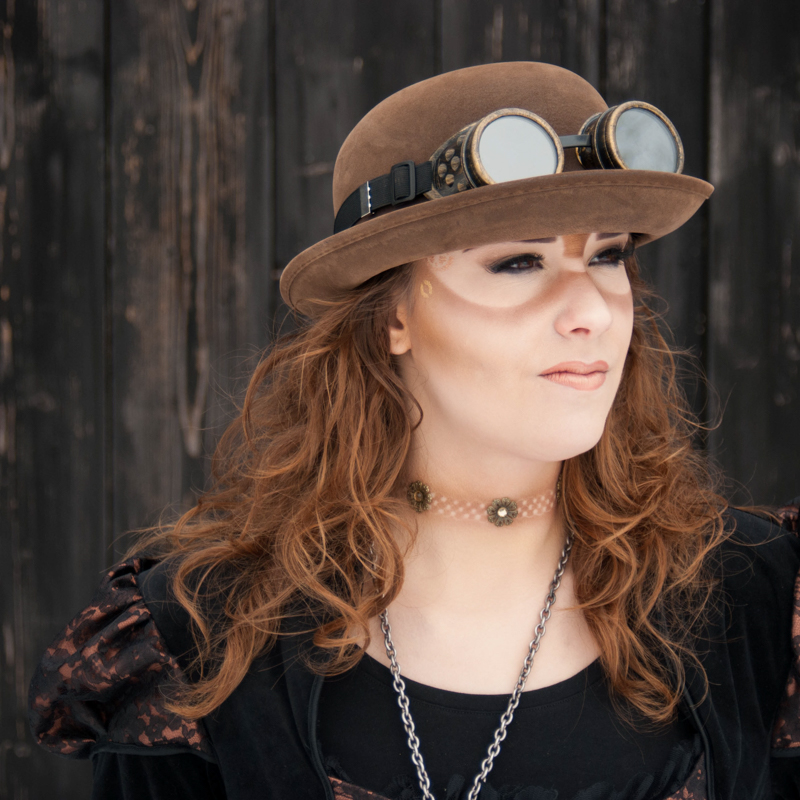 Steampunk MUA portfolioshoot