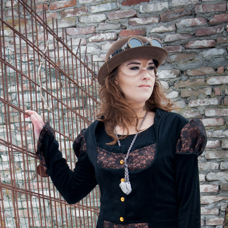 Steampunk MUA portfolioshoot