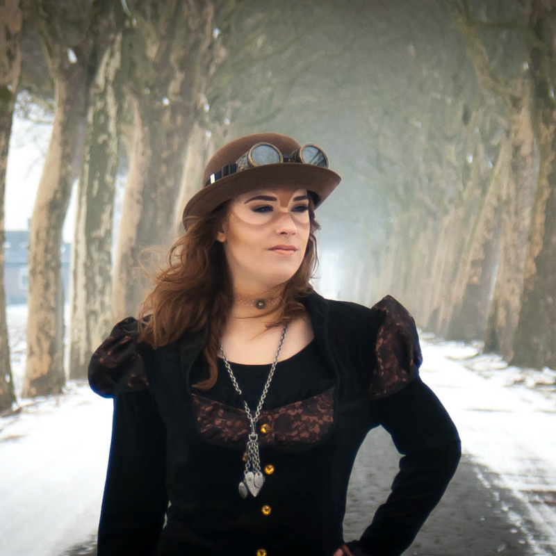 Steampunk MUA portfolioshoot