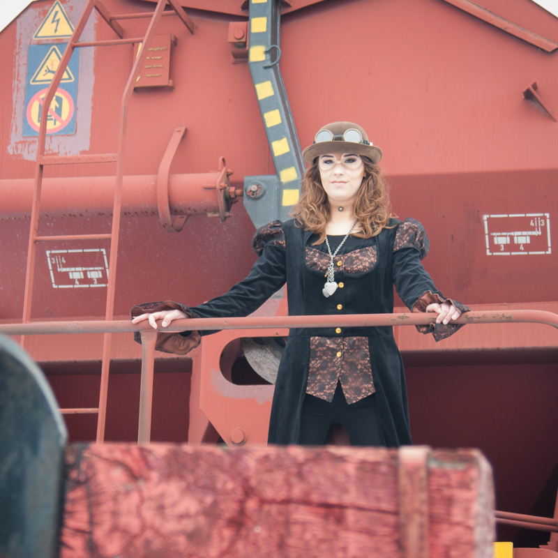 Steampunk MUA portfolioshoot