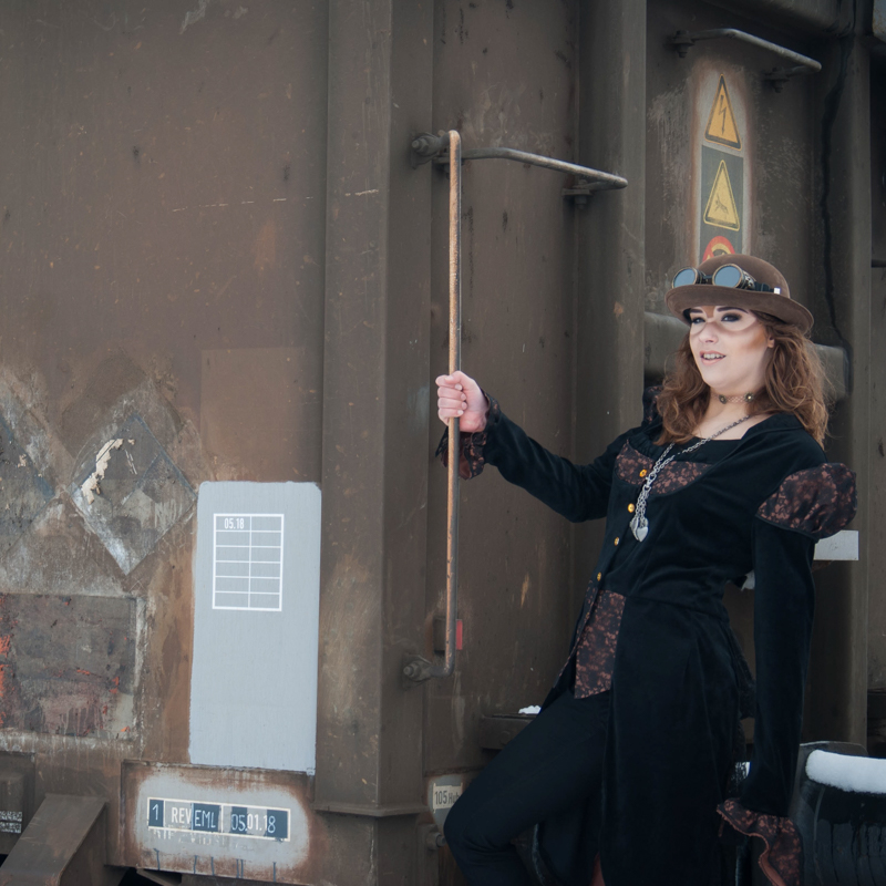 Steampunk MUA portfolioshoot