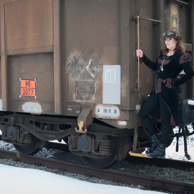 Steampunk MUA portfolioshoot
