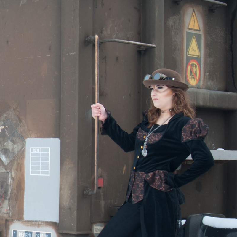 Steampunk MUA portfolioshoot