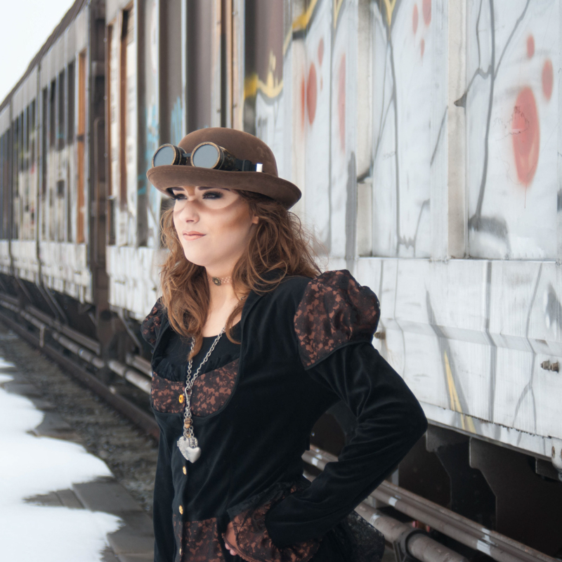 Steampunk MUA portfolioshoot