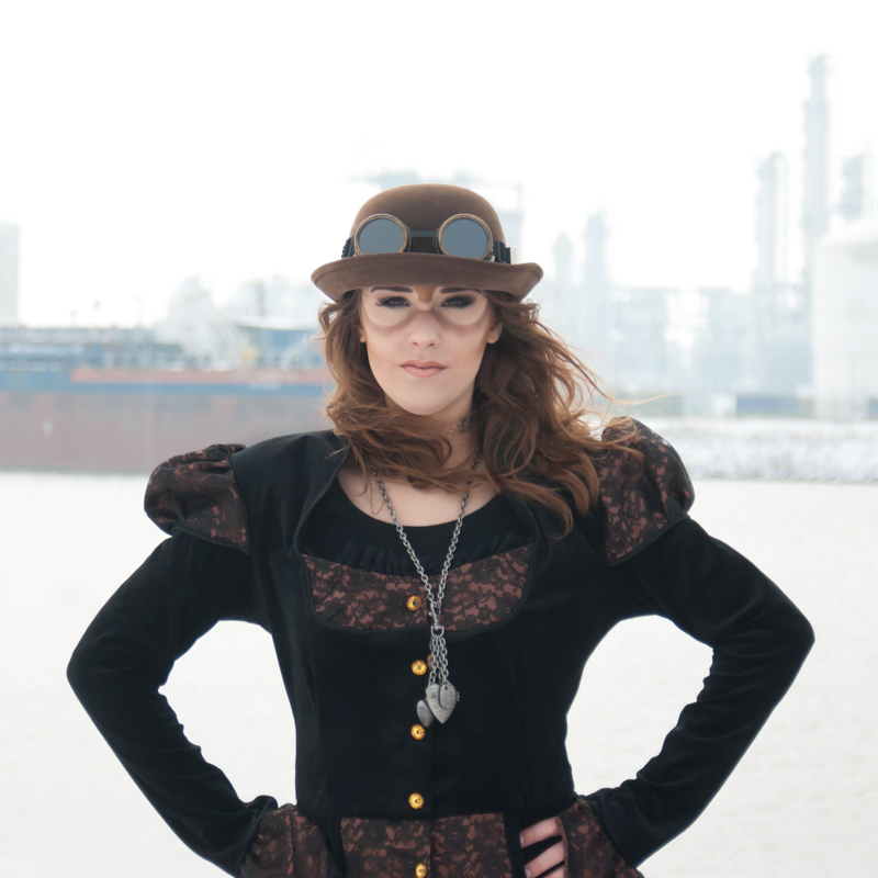 Steampunk MUA portfolioshoot