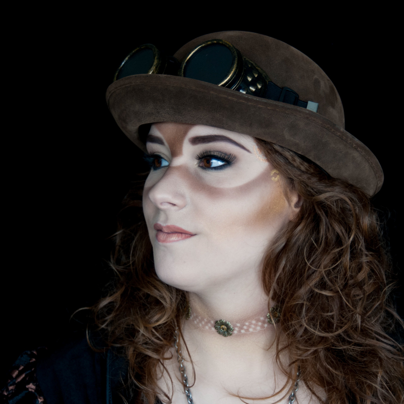 Steampunk MUA portfolioshoot